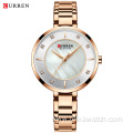 CURREN 9051 New Fashion Watch Gift For Wife Charm Small Dial Stainless Steel Wrist Watches For Ladies Hot Sale Relogio Masculino